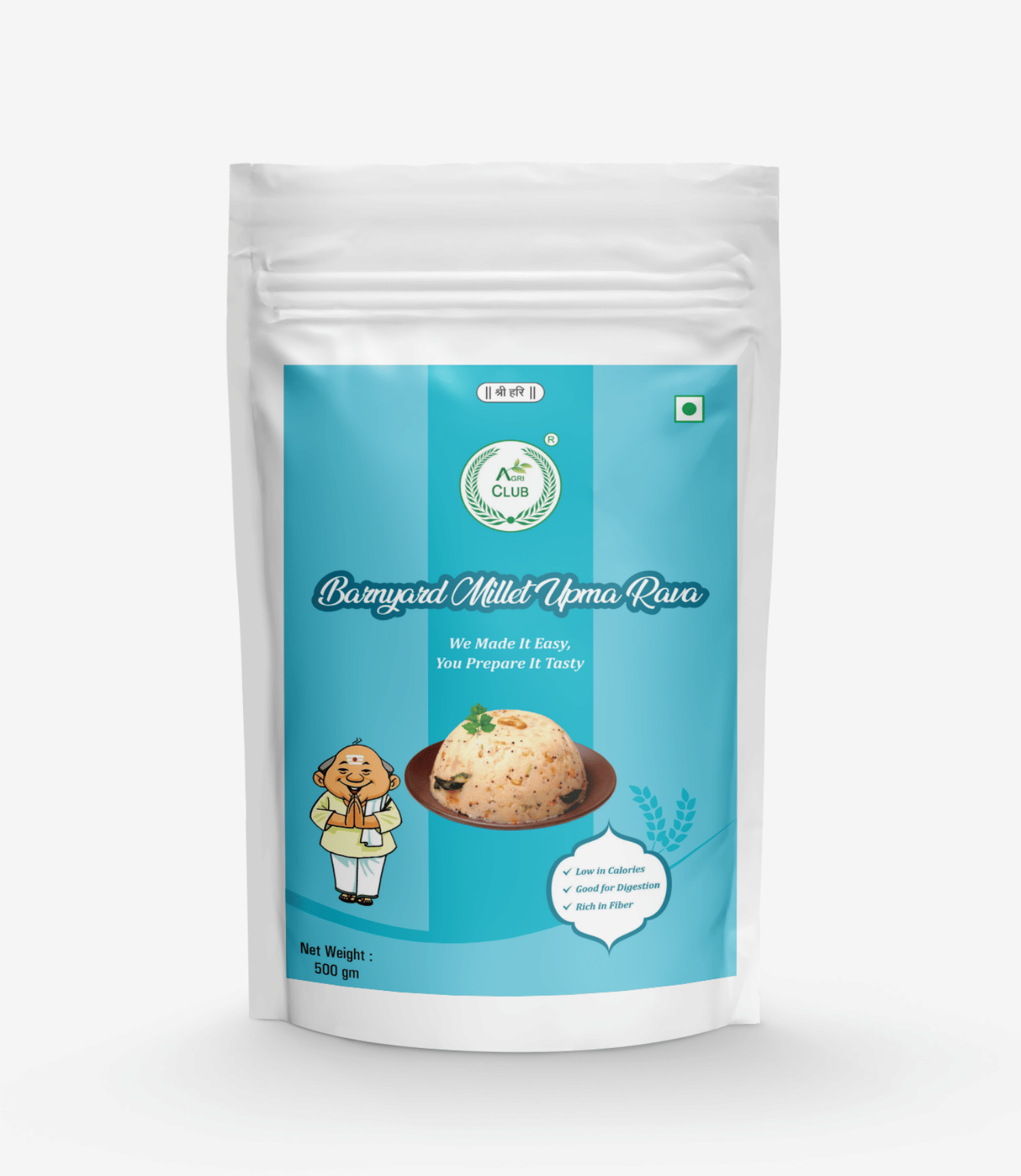 AGRI CLUB Barnyard Millet Upma Rava 400 gm     			AGRI CLUB Barnyard Millet Upma Rava 400 gm