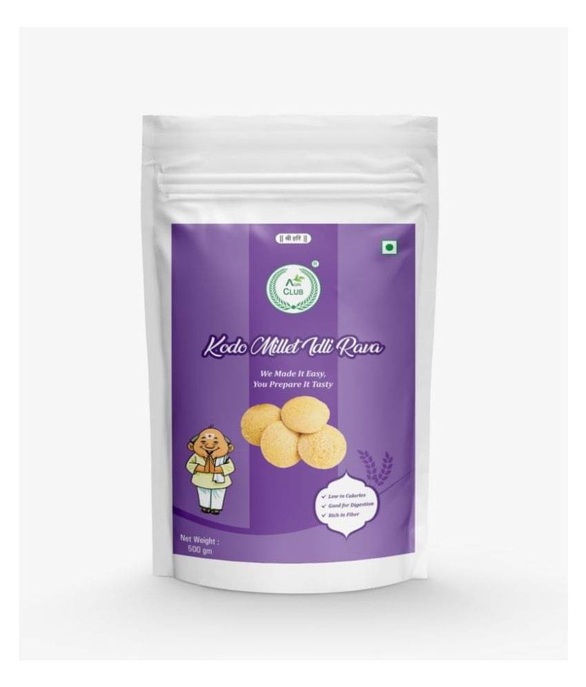 AGRI CLUB Kodo Millet Idli Rava 400 gm AGRI CLUB Kodo Millet Idli Rava 400 gm