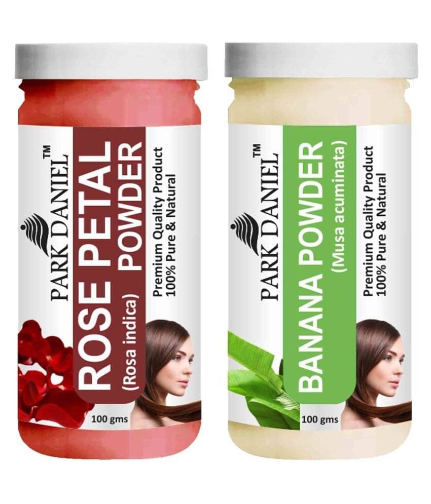     			Park Daniel   Rose Petal    & Banana   Powder Hair Mask 200 g Pack of 2