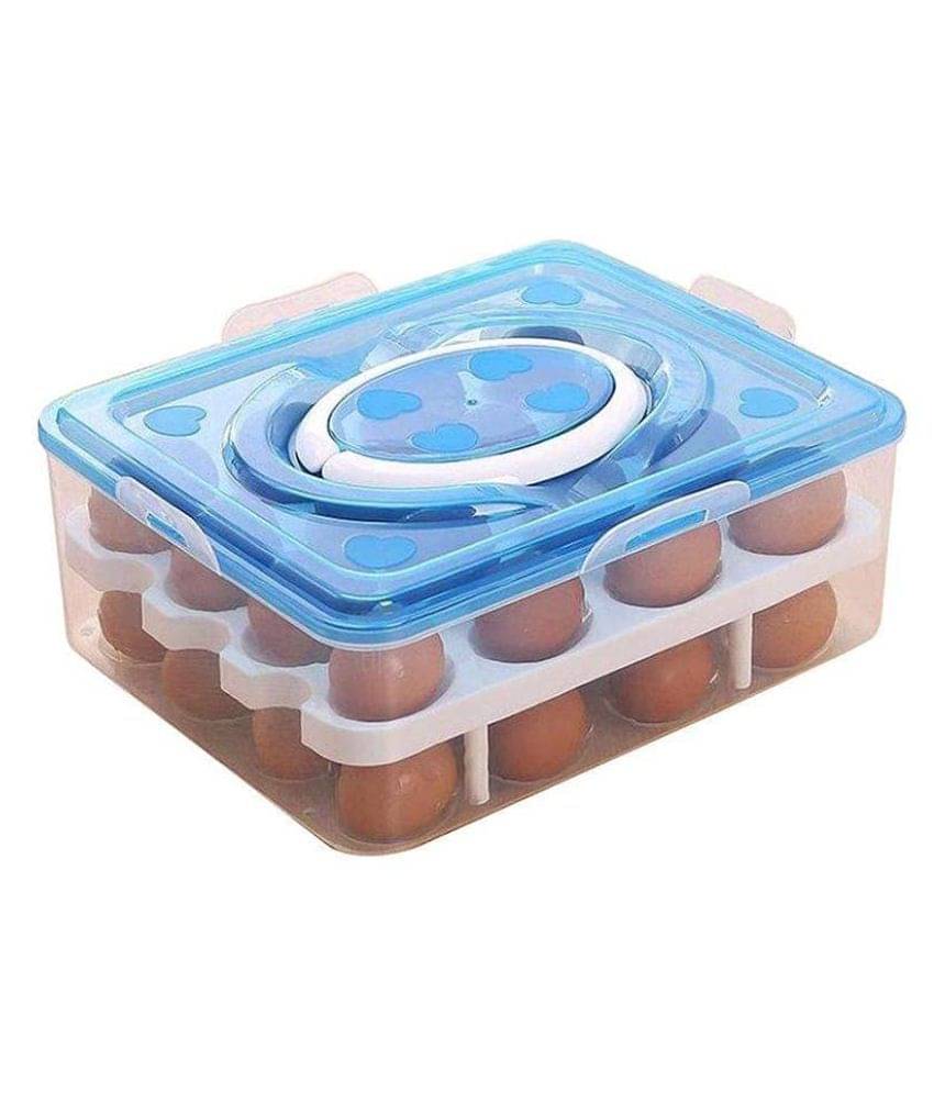     			deodap Plastic Food Container Set of 1 1000 mL
