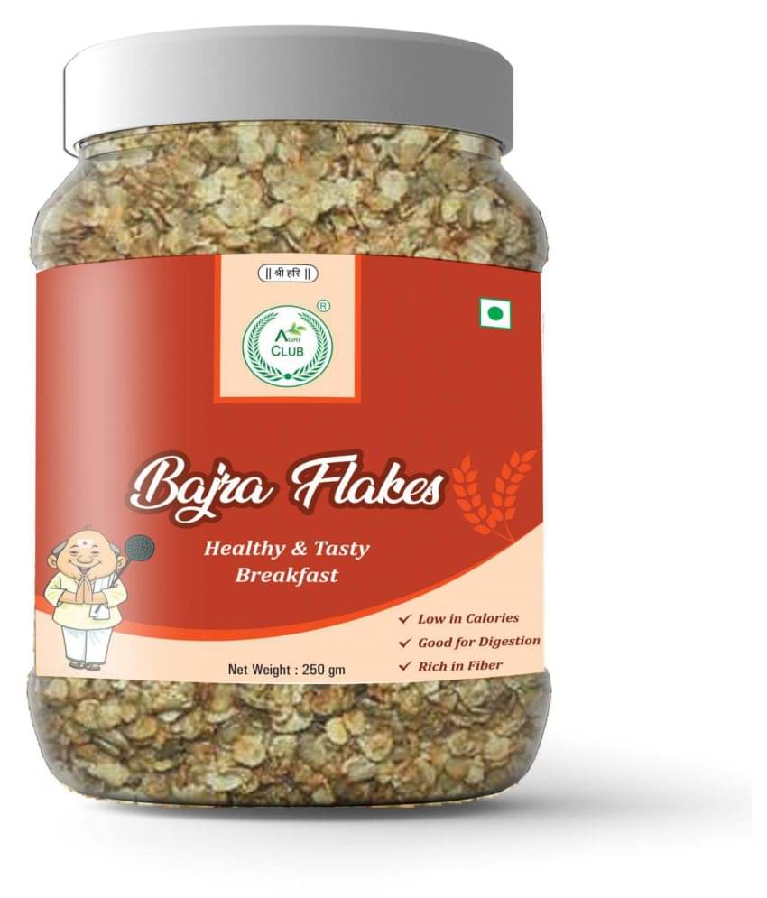 AGRI CLUB Bajra Flakes 250 gm AGRI CLUB Bajra Flakes 250 gm