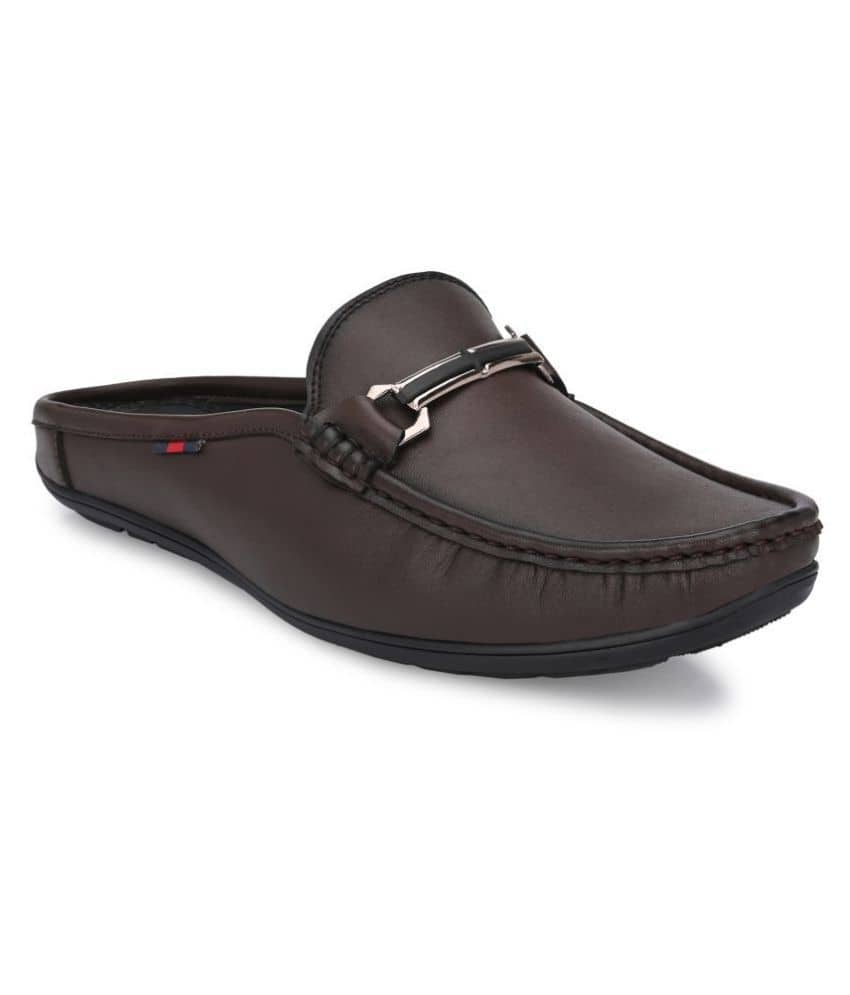 Leeport Brown Loafers - Formal Shoes | Buy online on ZillyBuy
