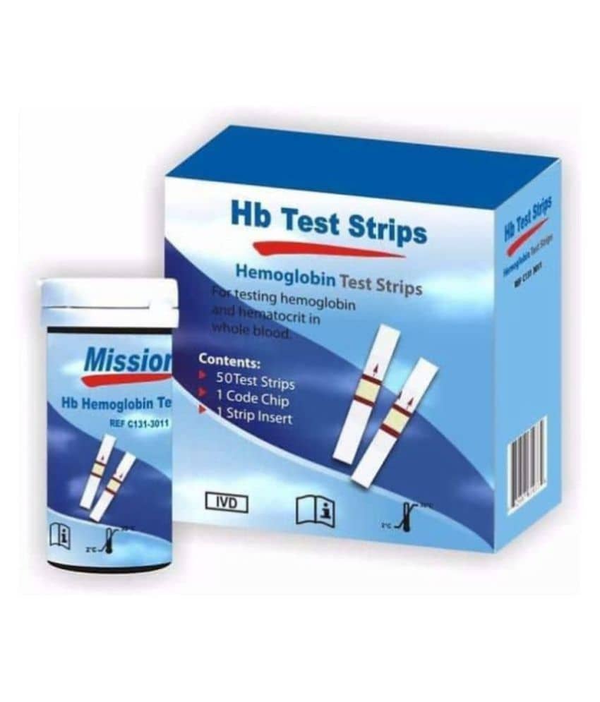Mission Mission Hb Hemoglobin Strips Expiry Dec 2023