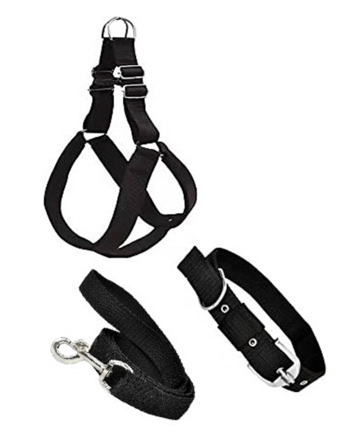 Smart Doggie Combo Pack Of Padded Chest Belt , Collar and Lead For Your Pet Dogs (1 inch) Smart Doggie Combo Pack Of Padded Chest Belt , Collar and Lead For Your Pet Dogs (1 inch)