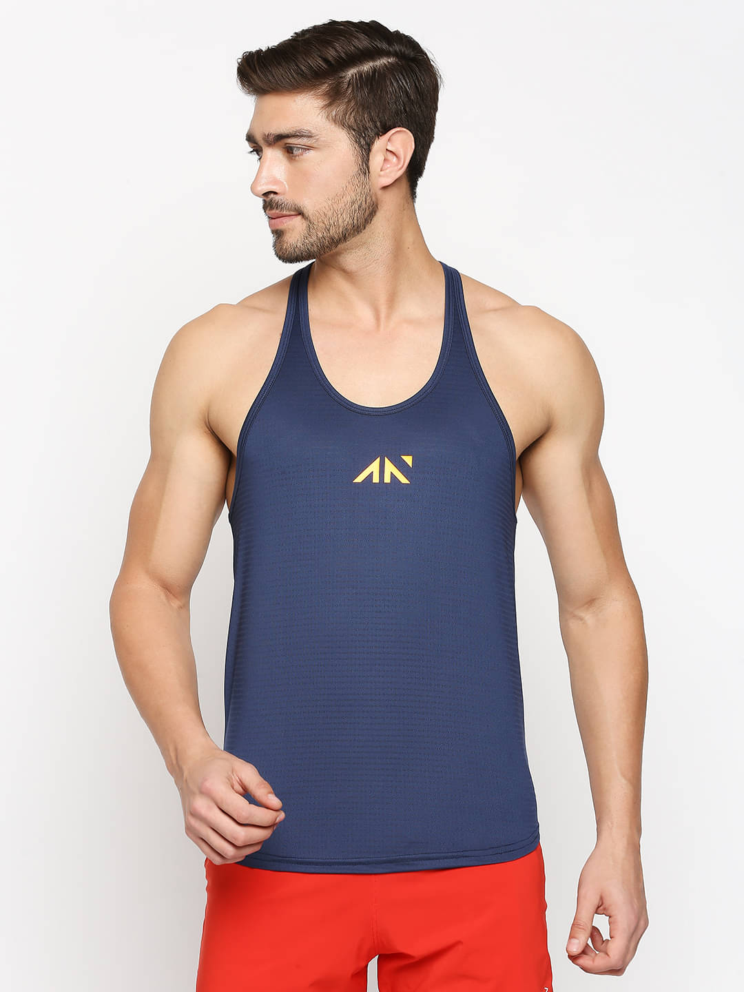 Aesthetic Nation Pack of 5 Polyester Sleeveless Vest For Men ( Navy )     			Aesthetic Nation Pack of 5 Polyester Sleeveless Vest For Men ( Navy )