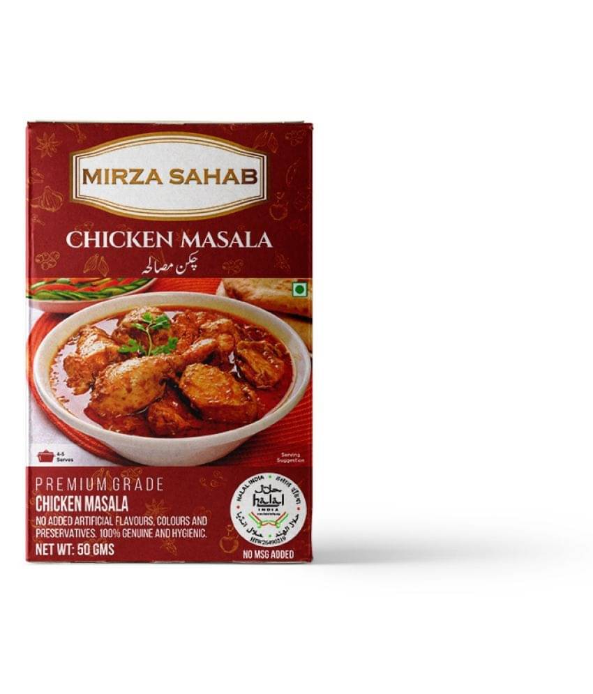 Mirza Sahab Chicken Masala Instant Mix 50 gm Pack of 4 Mirza Sahab Chicken Masala Instant Mix 50 gm Pack of 4