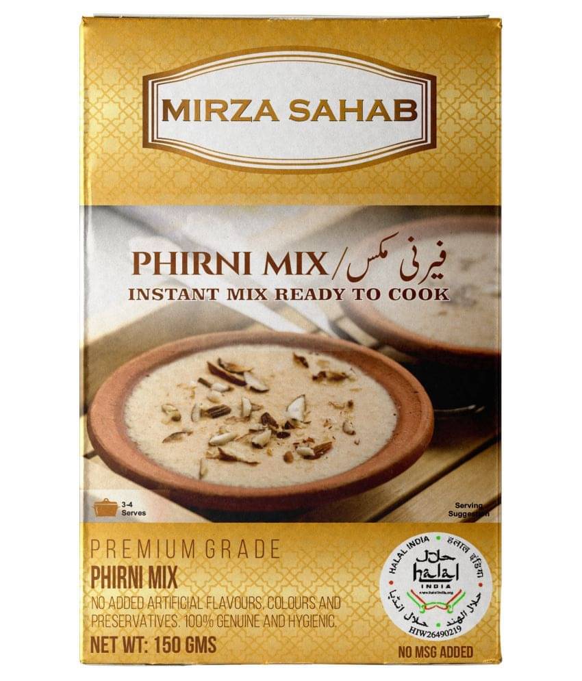 Mirza Sahab Phirni Mix Instant Mix 150 gm Pack of 4 Mirza Sahab Phirni Mix Instant Mix 150 gm Pack of 4