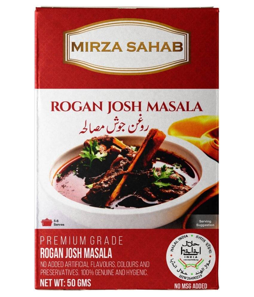     			Mirza Sahab Rogan Josh Masala Instant Mix 50 gm Pack of 4