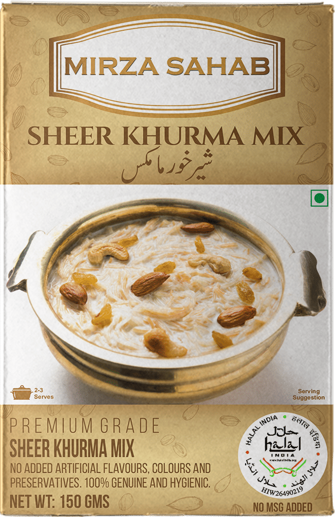 Mirza Sahab Sheer Khurma Instant Mix 150 gm Pack of 4 Mirza Sahab Sheer Khurma Instant Mix 150 gm Pack of 4