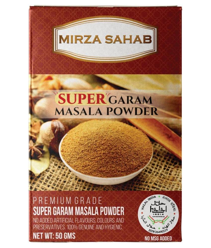     			Mirza Sahab Super Garam Masala Instant Mix 50 gm Pack of 4