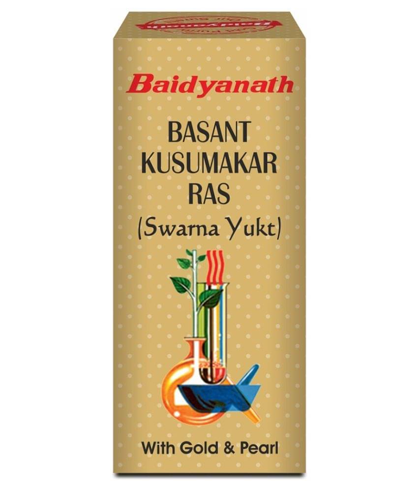     			Baidyanath Basant Kusumakar Ras|Useful In Diabetics Tablet 10 No.S
