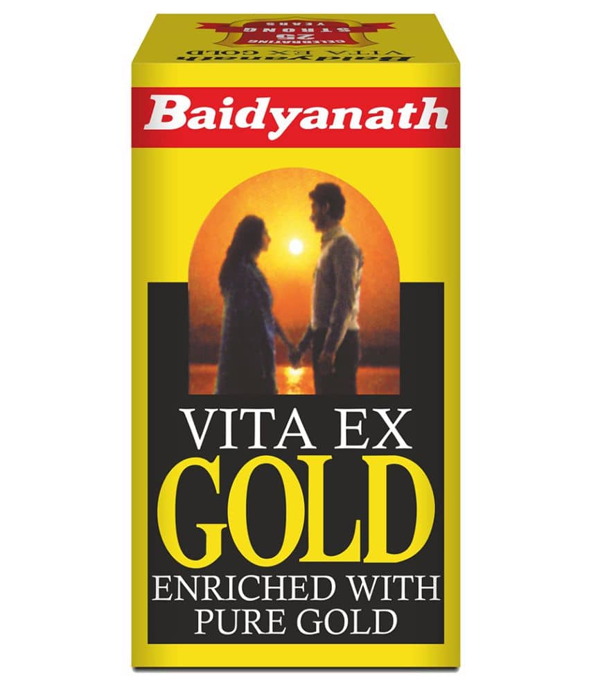 Baidyanath Vita Ex Gold Enriched with Pure Shilajit Capsule 20 no.s