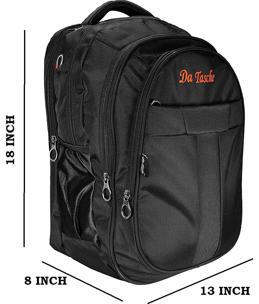 Da Tasche Black Backpack - Handbags | Buy online on ZillyBuy