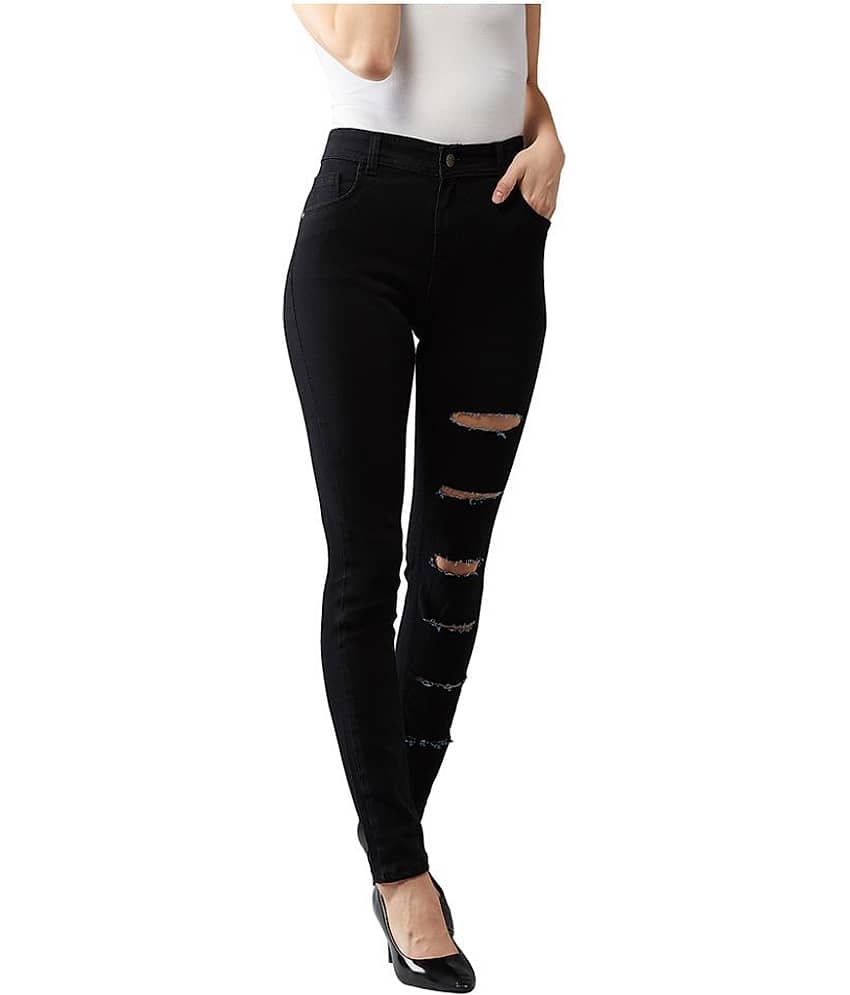 Dolce Crudo Denim Jeans - Black Single - Jeans | Buy online on ZillyBuy