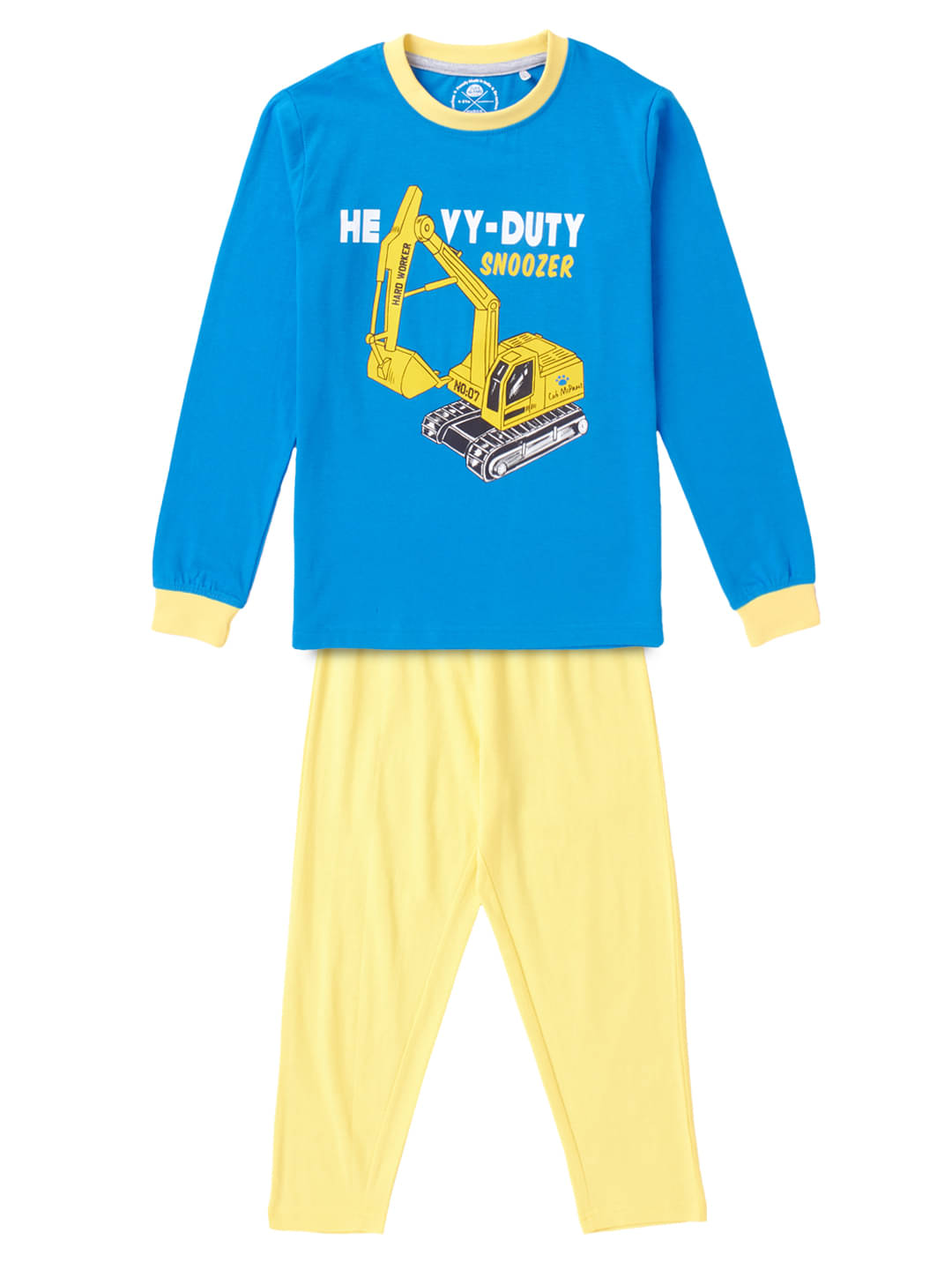 Cub Mcpaws Pack of 1 Boys Cotton Blend Nightsuit Set ( Blue ) Cub Mcpaws Pack of 1 Boys Cotton Blend Nightsuit Set ( Blue )