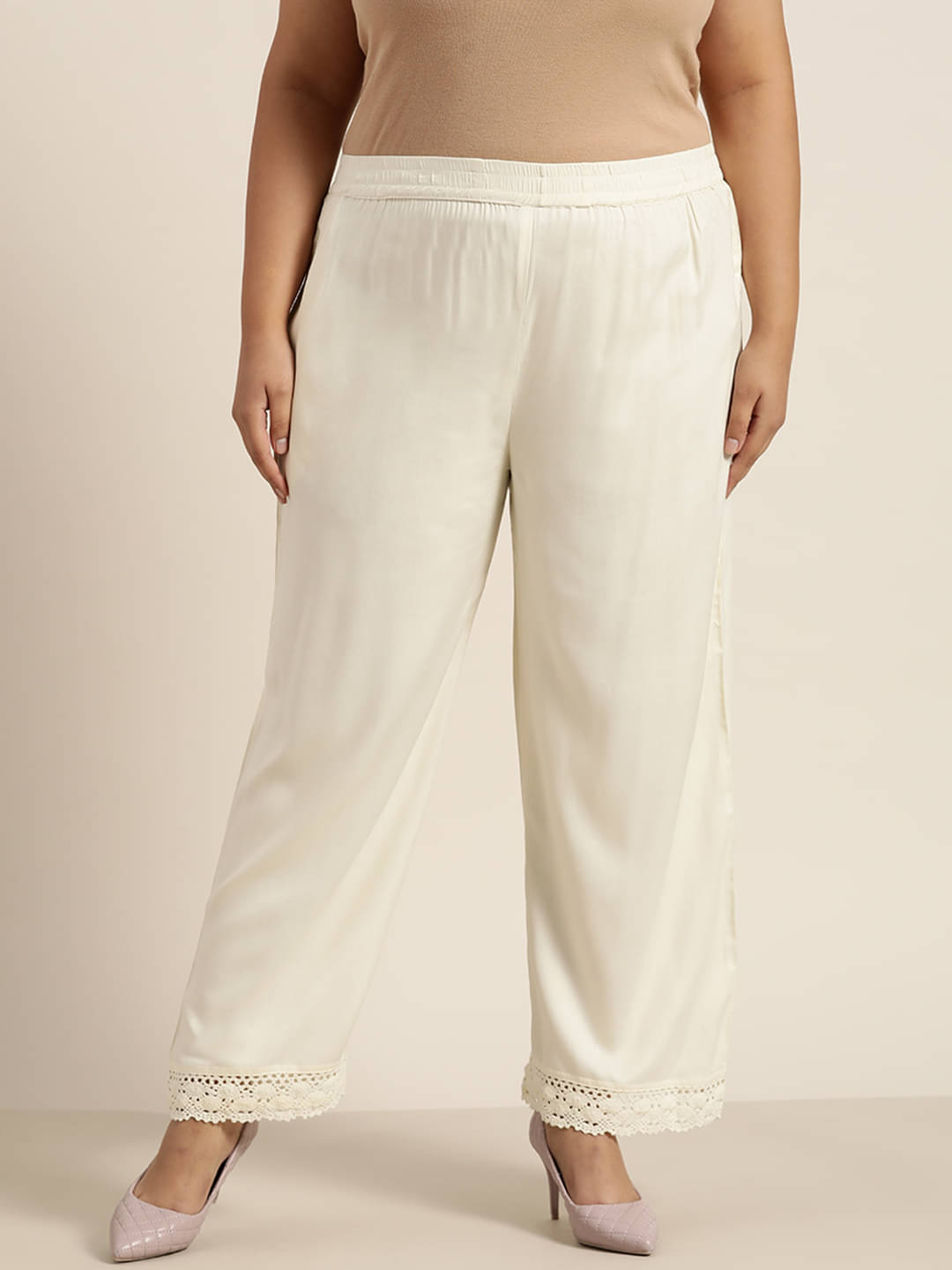 Juniper Rayon Palazzos - Single     			Juniper Rayon Palazzos - Single