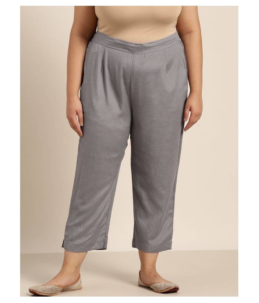 Juniper Rayon Slit Pants - Single     			Juniper Rayon Slit Pants - Single