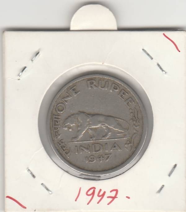 NUMISMATTECLY RARE AND COLLECTIBLE -ONE RUPEE -1947,BEAUTIFUL C01N ,GEORGE VITH KING EMPERROR LAST MINTED C01N BY BRITISH INDIA,BACK SIDE LION PHOTO IN EXTRA FINE CONDITION HIGHLY COLLECTIBLE .CHECK PICTURE CAREFULLY NUMISMATTECLY RARE AND COLLECTIBLE -ONE RUPEE -1947,BEAUTIFUL C01N ,GEORGE VITH KING EMPERROR LAST MINTED C01N BY BRITISH INDIA,BACK SIDE LION PHOTO IN EXTRA FINE CONDITION HIGHLY COLLECTIBLE .CHECK PICTURE CAREFULLY