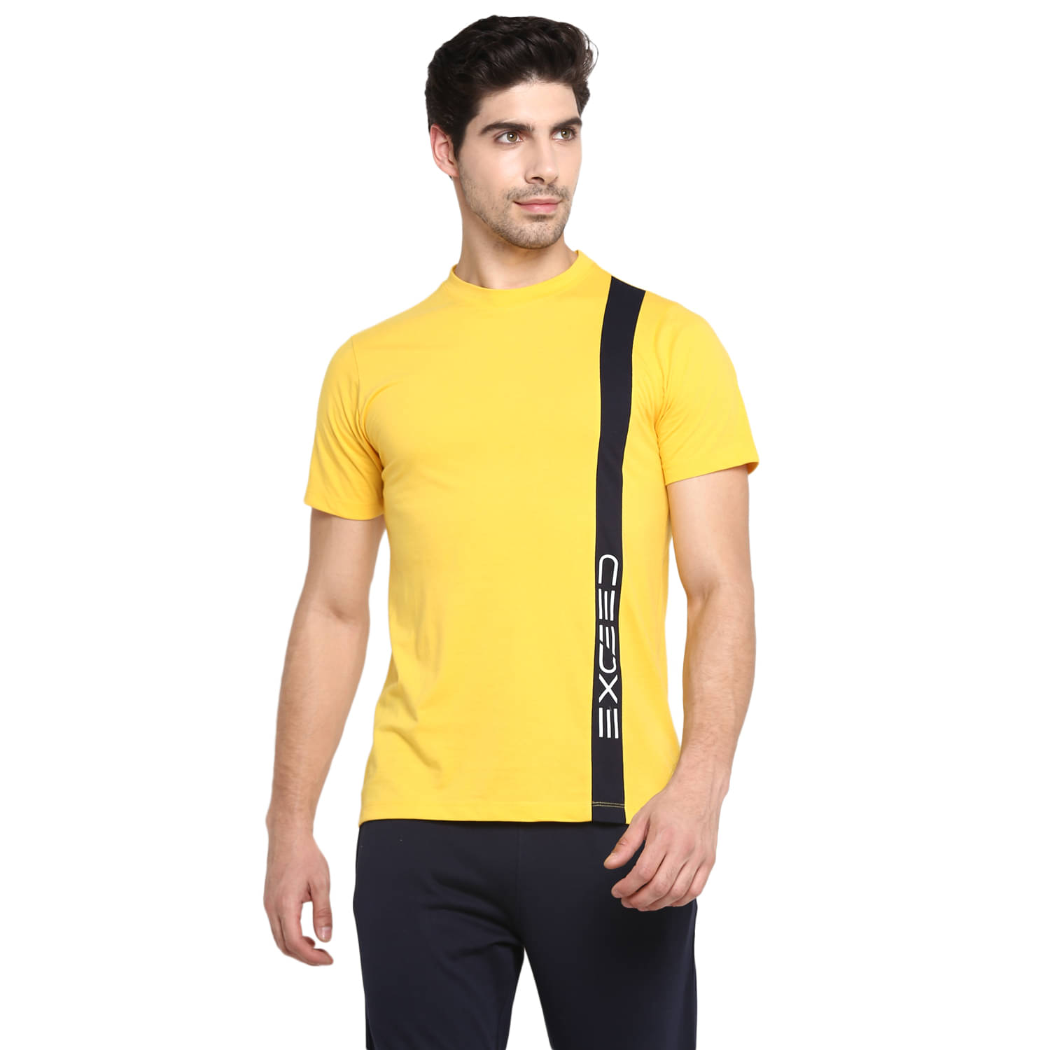     			OFF LIMITS - Yellow Polyester Regular Fit Men's Sports T-Shirt ( Pack of 1 )