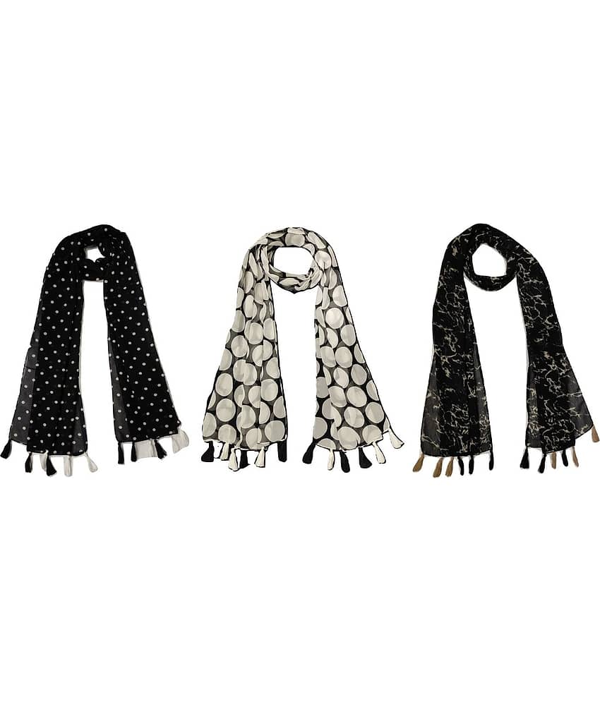 stolevilla Multi Printed Poly Cotton Yarn Stoles - Dupattas & Shawls | Buy online on ZillyBuy