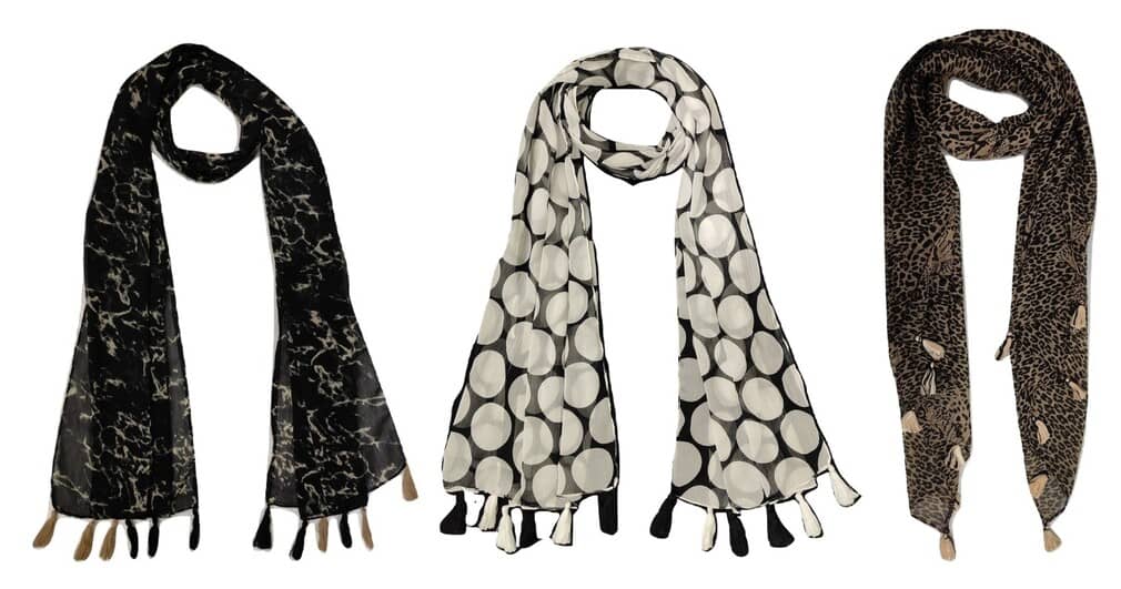 stolevilla Multi Printed Poly Cotton Yarn Stoles - Dupattas & Shawls | Buy online on ZillyBuy
