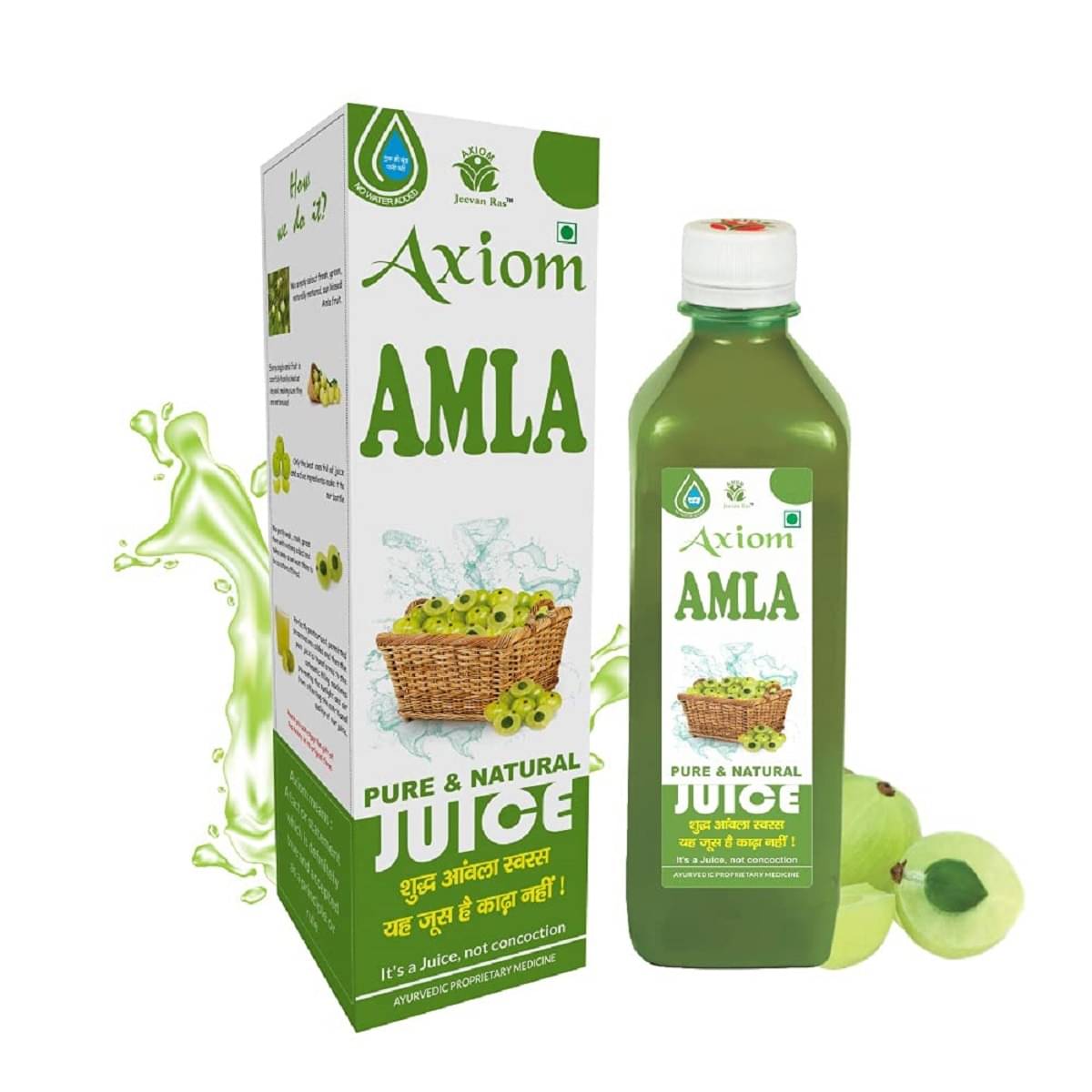     			Axiom Axiom Amla Juice 500ml Liquid 2 ml Pack Of 2