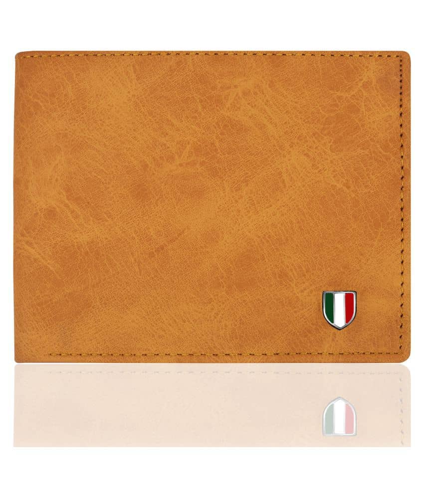 GIOVANNY Faux Suede Tan Casual Regular Wallet - Handbags | Buy online on ZillyBuy