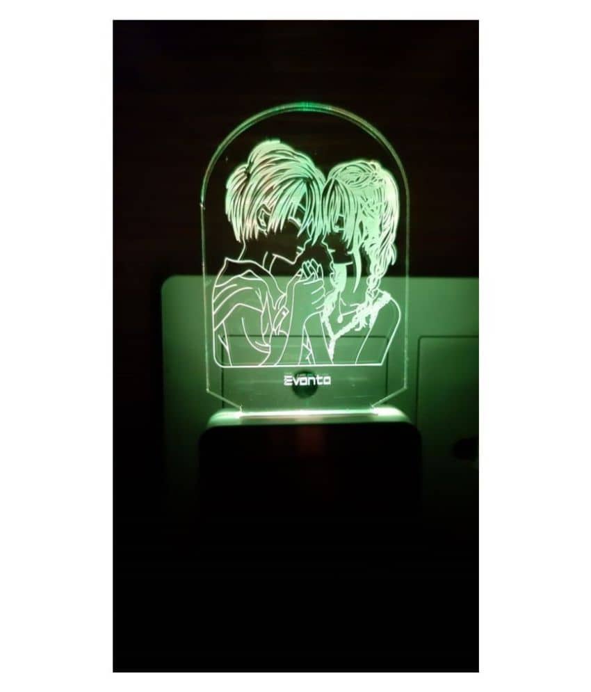 SUPER AJANTA E005 LOVE COUPLE Night Lamp Multi - Pack of 1 - Electricals | Buy online on ZillyBuy