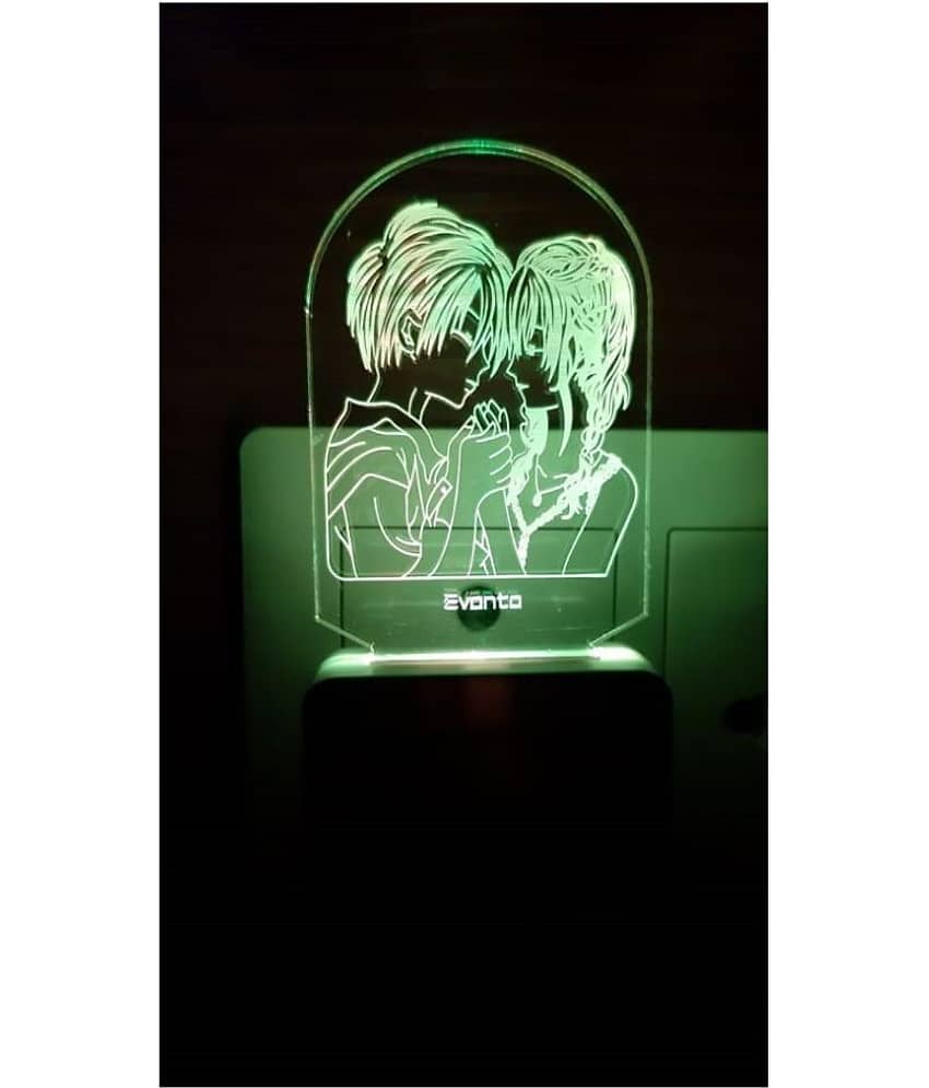 SUPER AJANTA E005 LOVE COUPLE Night Lamp Multi - Pack of 1 - Electricals | Buy online on ZillyBuy
