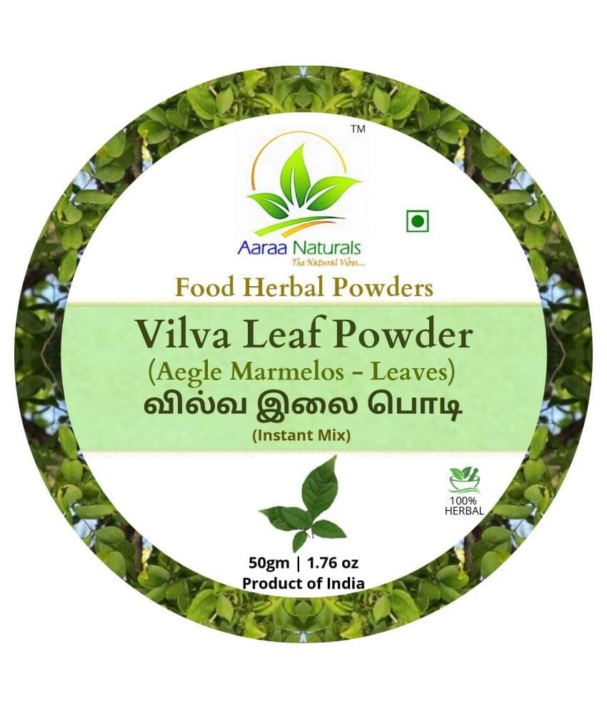 Aaraa Vilva Leaf Powder Instant Mix 50 gm Pack of 3 Aaraa Vilva Leaf Powder Instant Mix 50 gm Pack of 3