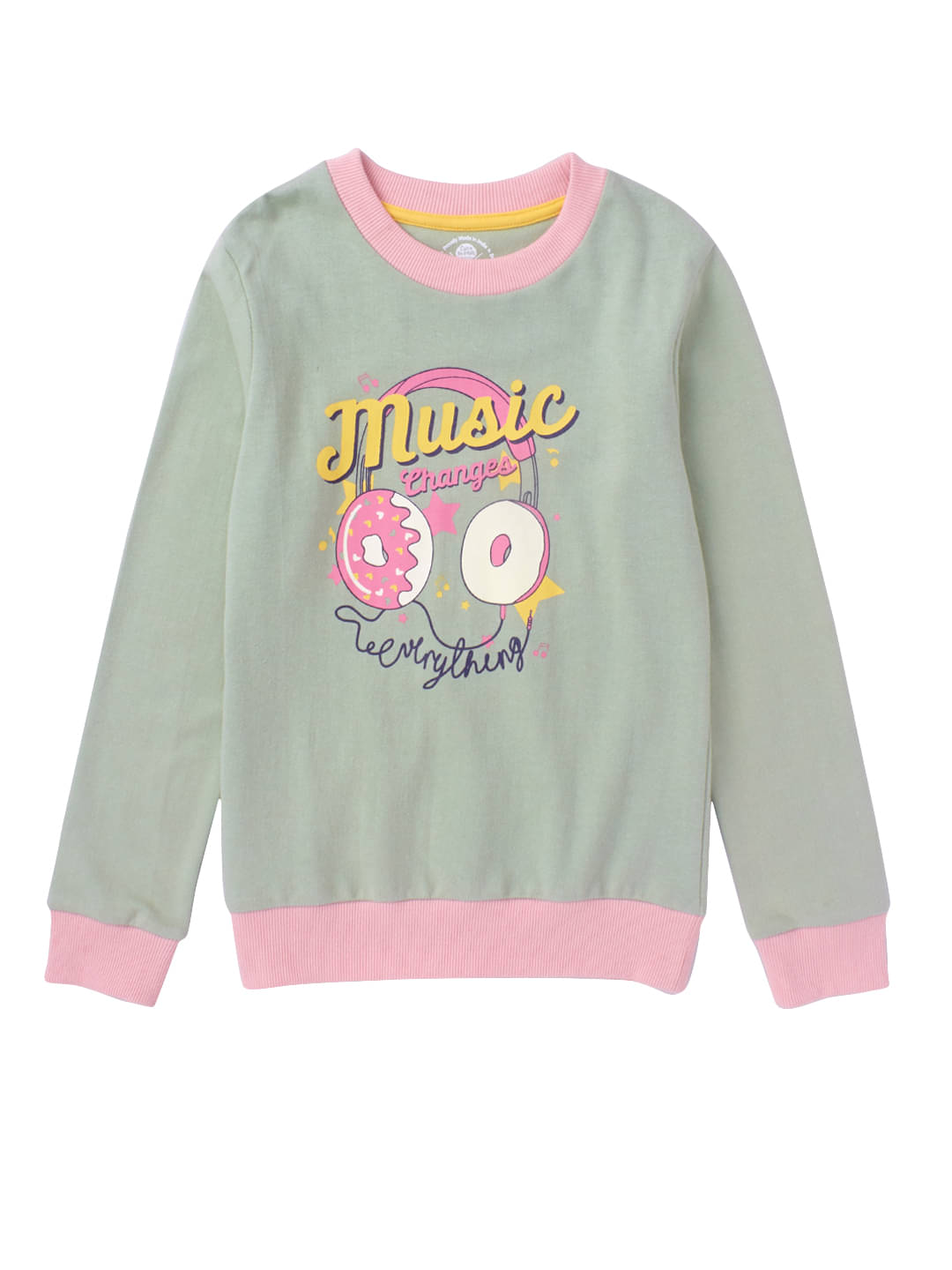     			Cub Mcpaws Girls Cotton Blend Sweatshirt ( Green )