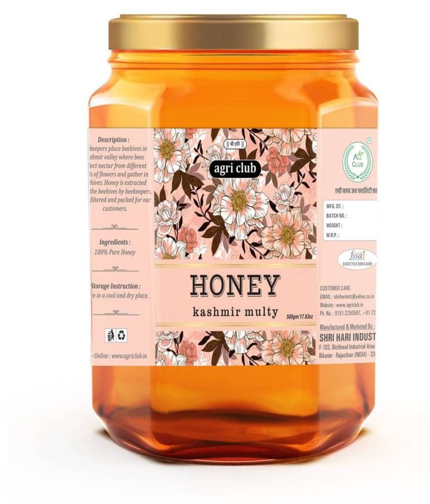 AGRI CLUB Kashmir Multy Honey 500 g     			AGRI CLUB Kashmir Multy Honey 500 g