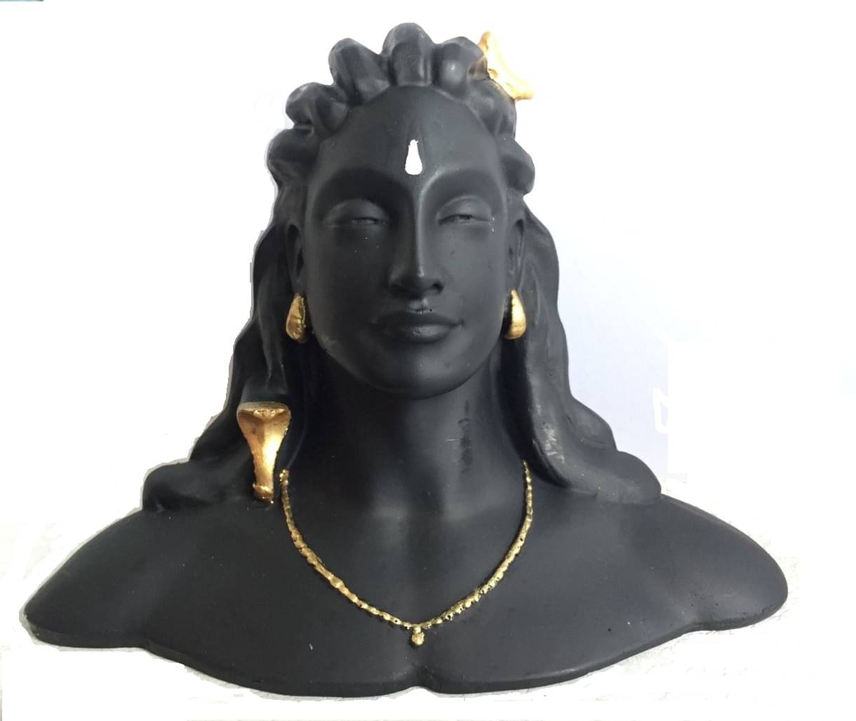     			Adiyogi Statue for Car Dashboard Mahadev Murti/Idol, Shankara for Home & Office Shiva Polyresin Idol