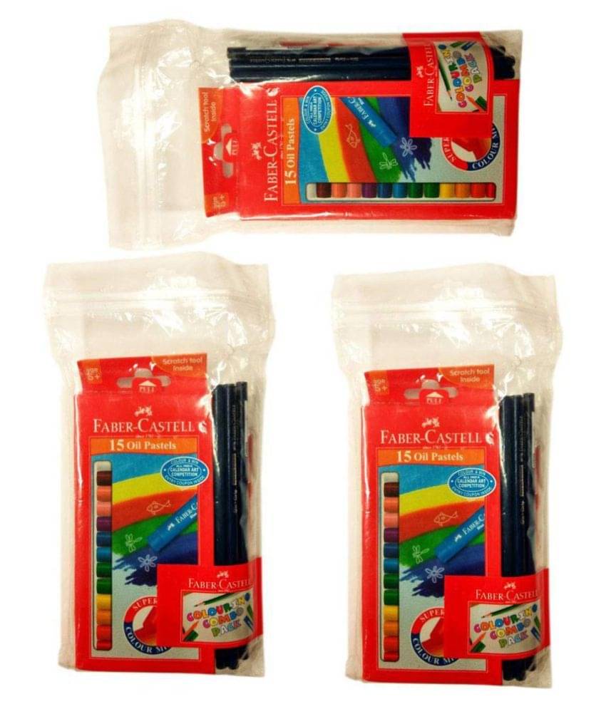     			FABER CASTELL COLORING COMBO PACK OF 3