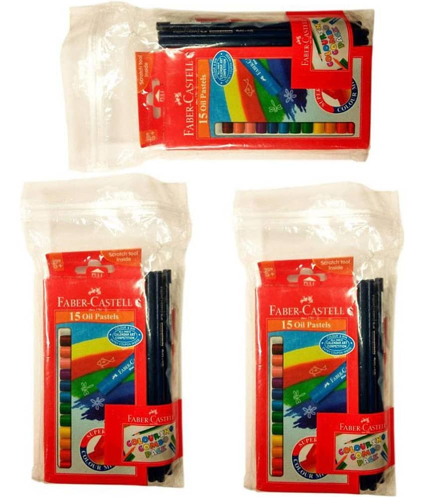 FABER CASTELL COLORING COMBO PACK OF 3 - Stationery | Buy online on ZillyBuy