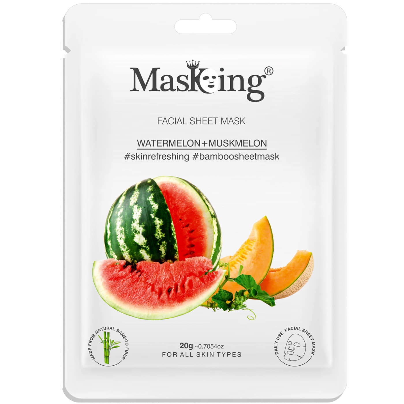 Masking - Radiant Glow Sheet Mask for All Skin Type ( Pack of 1 )
