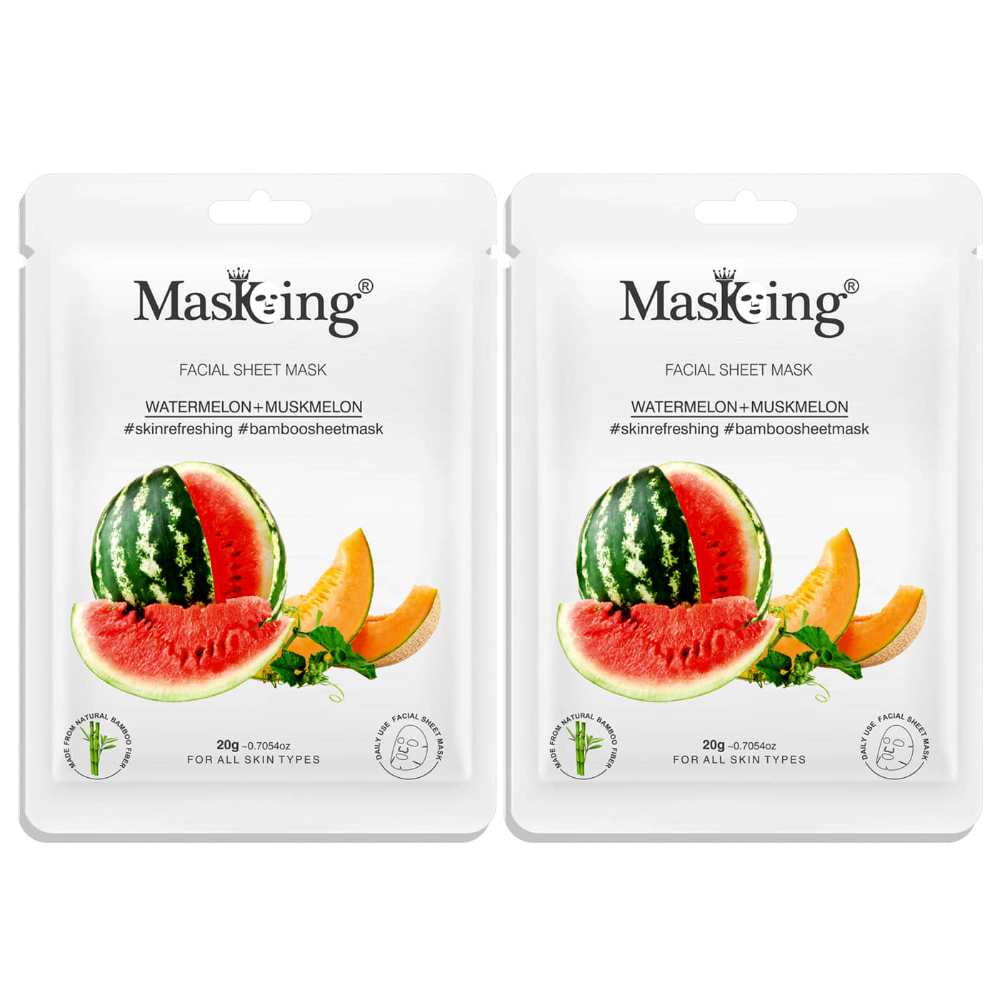 Masking - Radiant Glow Sheet Mask for All Skin Type ( Pack of 1 )