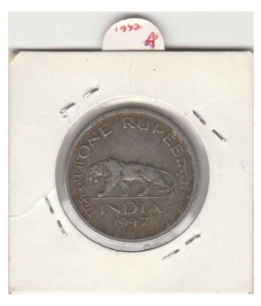 NUMISMATECALLY RARE AND COLLECTIBLE-ONE RUPEE INDIA-1947,GEORGE VITH KING EMPERROR,LAST C01N MINTED BY BRITISH INDIIA NICKLE,IN EXTRA FINE CONDITION HIGHLY COLLECTIBLE C01N . WIGHT-11.66 GRAMS. NUMISMATECALLY RARE AND COLLECTIBLE-ONE RUPEE INDIA-1947,GEORGE VITH KING EMPERROR,LAST C01N MINTED BY BRITISH INDIIA NICKLE,IN EXTRA FINE CONDITION HIGHLY COLLECTIBLE C01N . WIGHT-11.66 GRAMS.