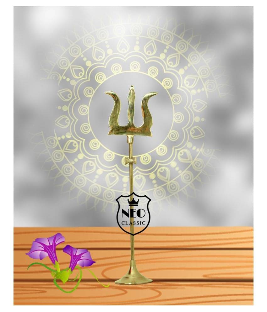     			Trishul Round Base 10.5" From Neo Classic Handicraft