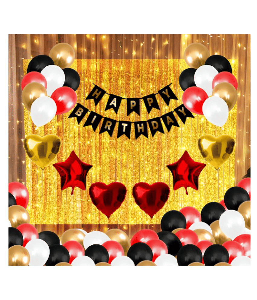     			Blooms Event 121 pcs Happy Birthday combo set