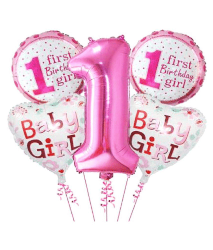     			Blooms Mall Pack of 5 pcs Baby Girl set