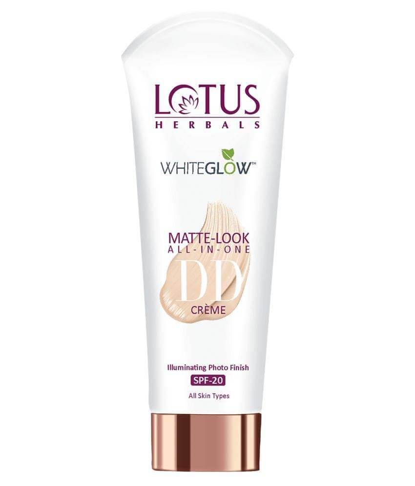 Lotus Herbals Whiteglow Matte Look All In One Dd Cream , Natural Beige , Spf 20 , 30G Lotus Herbals Whiteglow Matte Look All In One Dd Cream , Natural Beige , Spf 20 , 30G