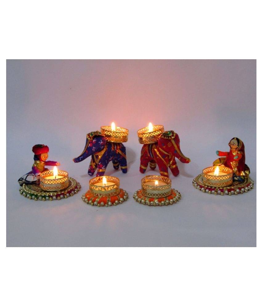     			thriftkart 6PC T LIGHT COMBO LED T-lite Multi - Pack of 1