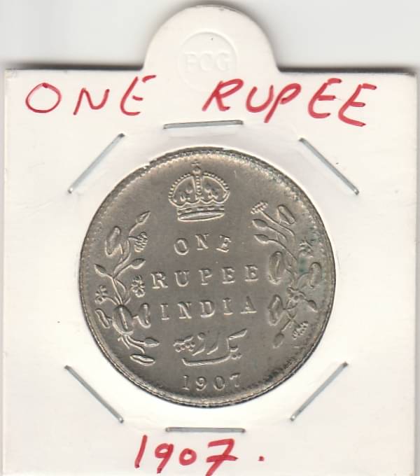 NUMISMATTECLY RARE AND COLLECTIBLE -ONE RUPEE C01N -1907,BEAUTIFUL C01N ,EDWARD VIITH KING EMPERROR C01N BY BRITISH INDIA, IN FINE CONDITION HIGHLY COLLECTIBLE .CHECK PICTURE CAREFULLY AND THEN ORDER,PLEASE DONT PLACE FAKE ORDER.WIGHT-11 GRAM. NUMISMATTECLY RARE AND COLLECTIBLE -ONE RUPEE C01N -1907,BEAUTIFUL C01N ,EDWARD VIITH KING EMPERROR C01N BY BRITISH INDIA, IN FINE CONDITION HIGHLY COLLECTIBLE .CHECK PICTURE CAREFULLY AND THEN ORDER,PLEASE DONT PLACE FAKE ORDER.WIGHT-11 GRAM.