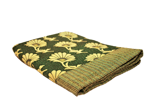     			NISSI Single Cotton Floral Blanket