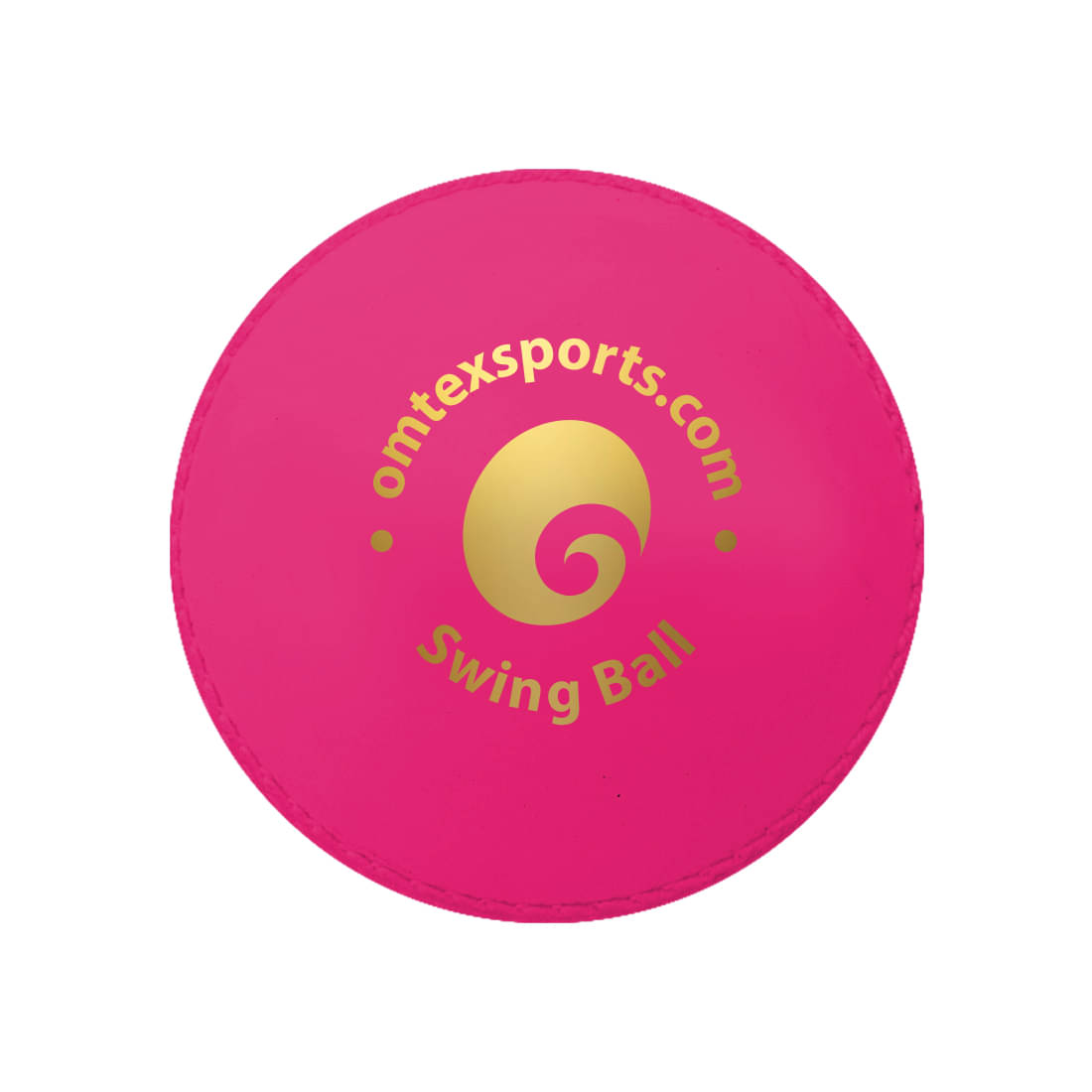     			Omtex Cricket Swing Ball - Half Tennis Half Hard Rubber Ball