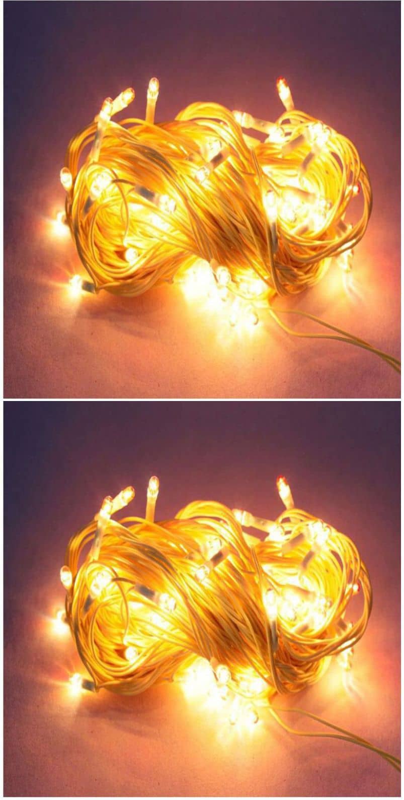 Vrct - Yellow 8Mtr LED Strip (Pack of 2)
