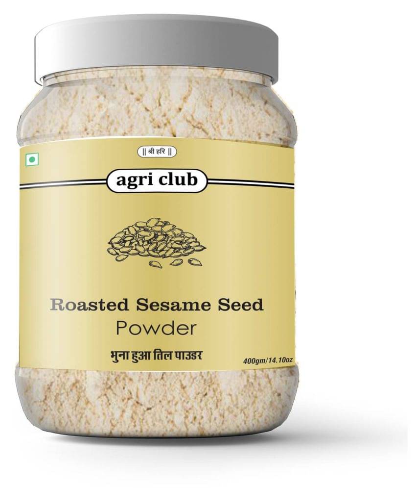 AGRI CLUB Roasted Sesame Seed Powder 400 gm AGRI CLUB Roasted Sesame Seed Powder 400 gm