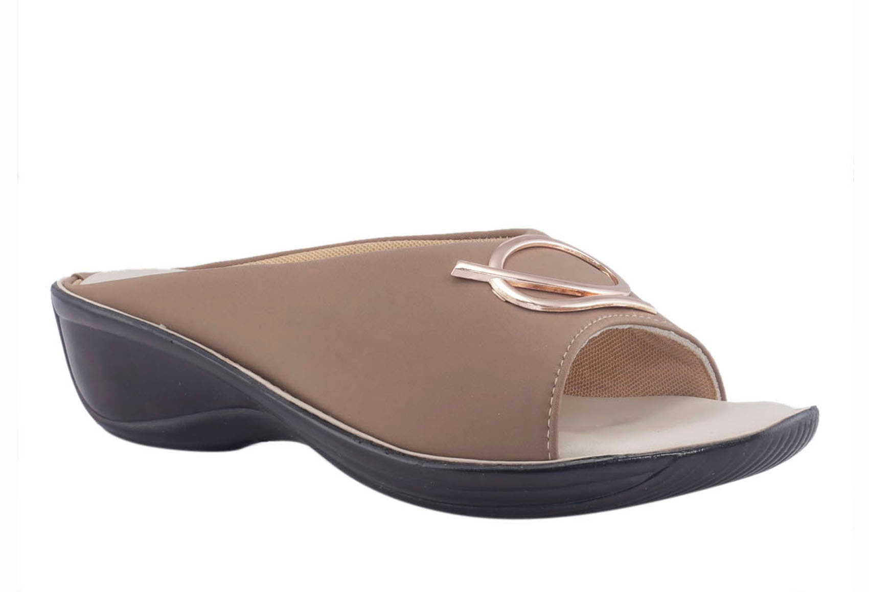     			KHADIM Brown Flats