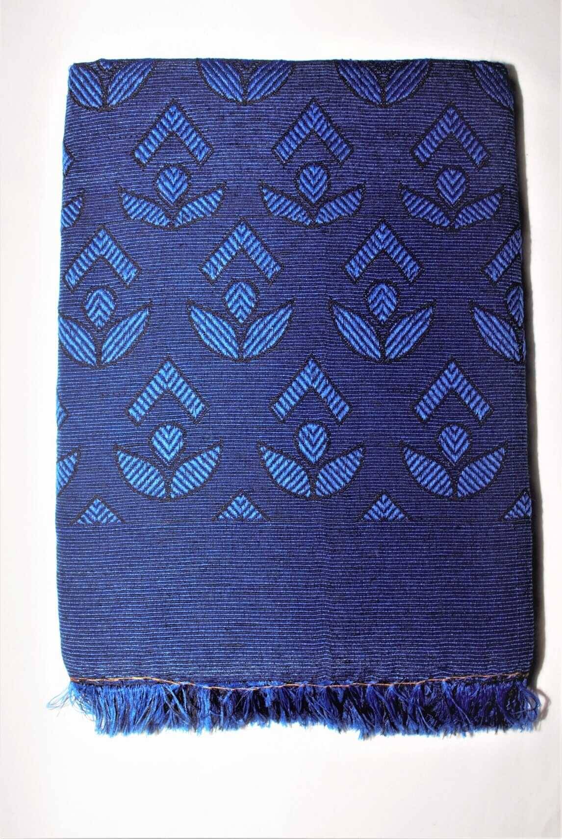     			NISSI Single Poly Cotton Floral Blanket